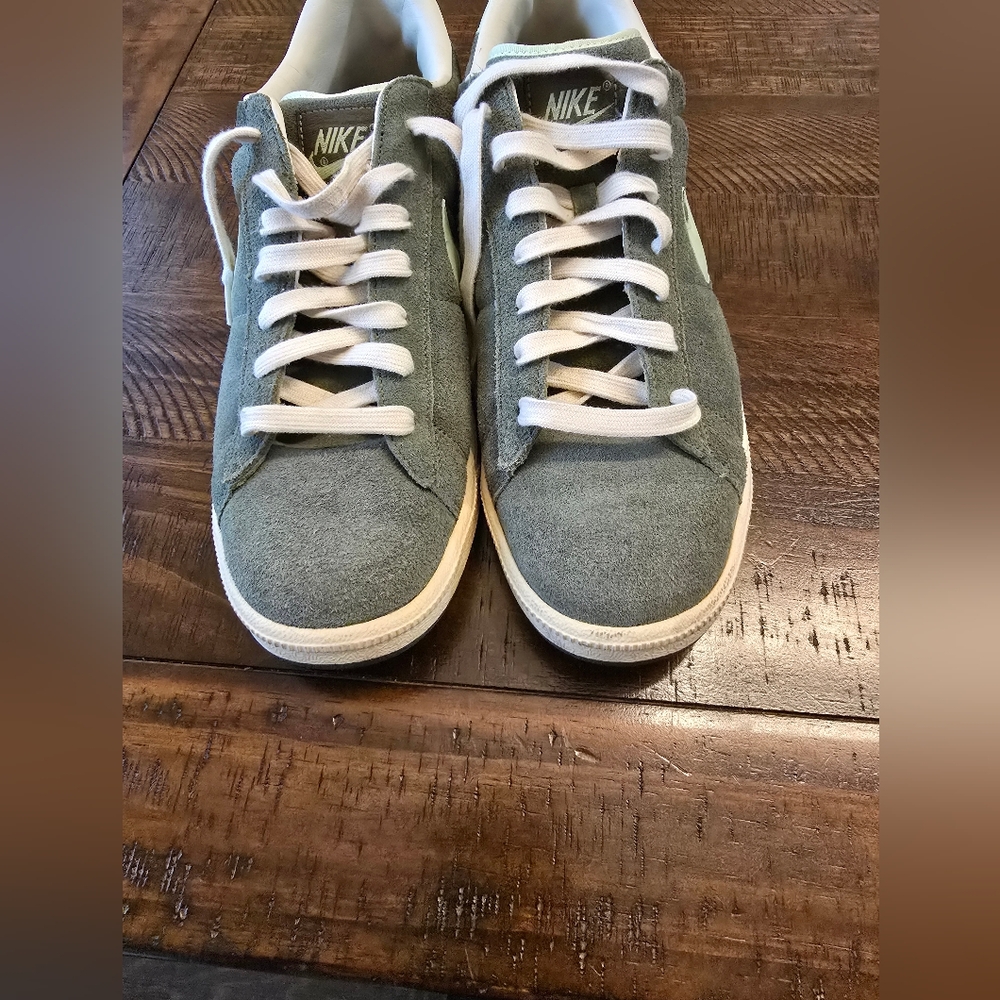 Nike SB Blazer Low Suede Green; 10.5 👟PRISTINE👟2006 - Picture 4 of 7